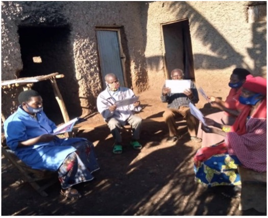 CHW hygiene lesson
