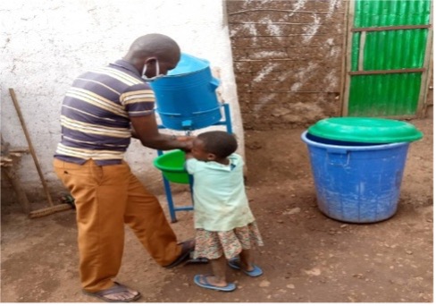 Handwashing training